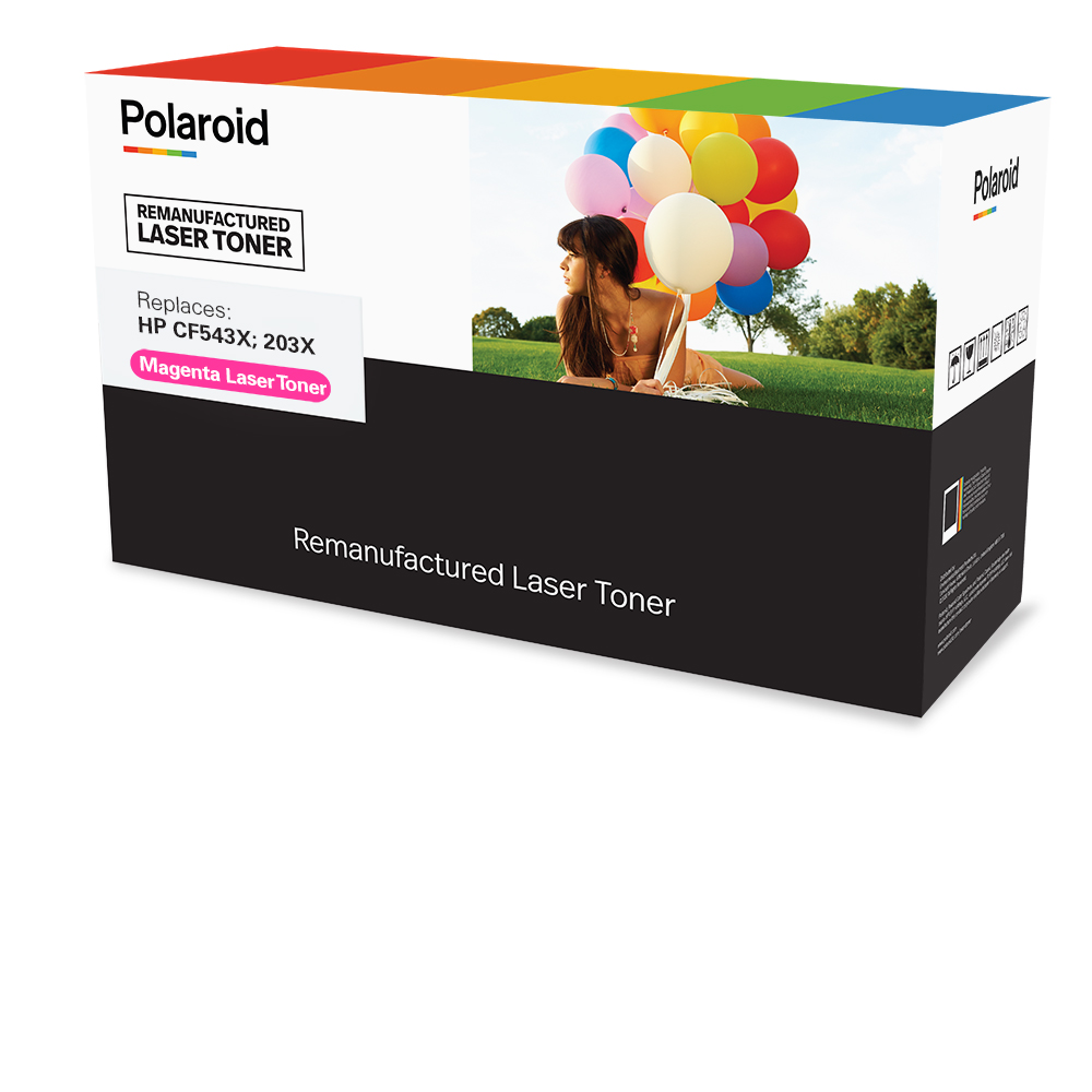 Polaroid Toner LS-PL-22232-00 ersetzt HP CF543X 203X MA - LS-PL-22232-00